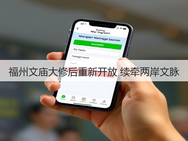 福州文庙大修后重新开放 续牵两岸文脉