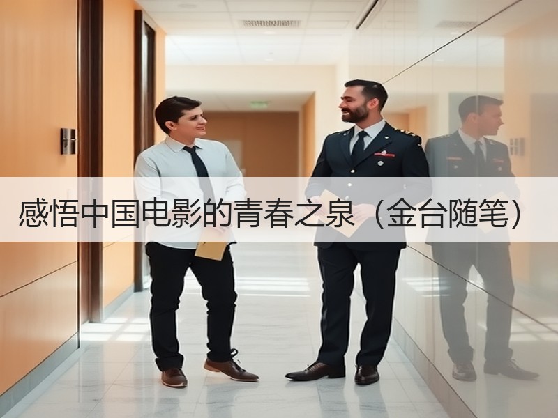 感悟中国电影的青春之泉（金台随笔）