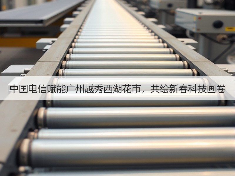 中国电信赋能广州越秀西湖花市，共绘新春科技画卷