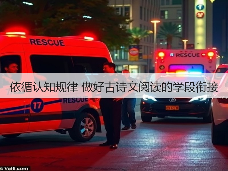 依循认知规律 做好古诗文阅读的学段衔接