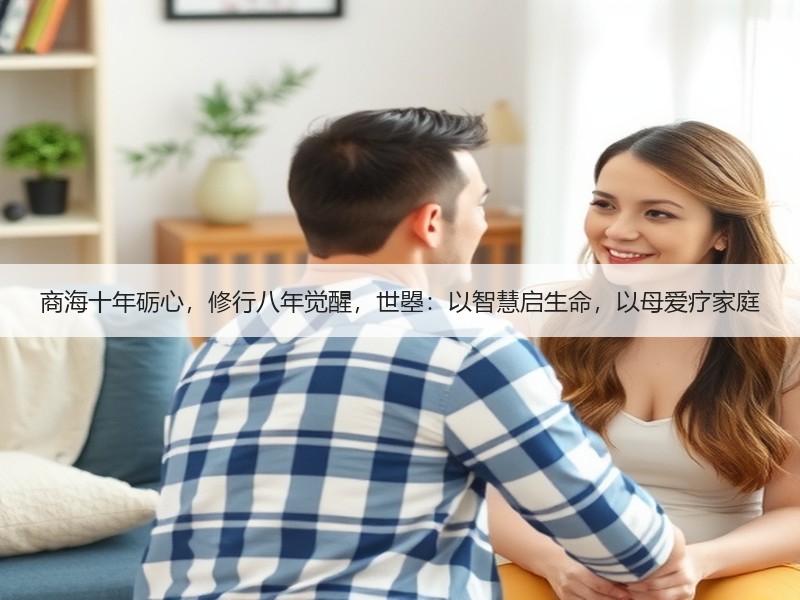 商海十年砺心，修行八年觉醒，世曌：以智慧启生命，以母爱疗家庭