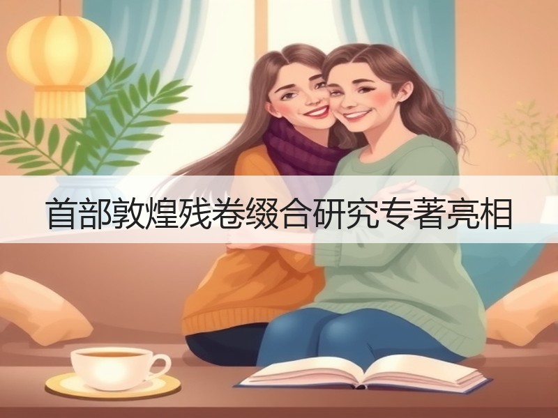 首部敦煌残卷缀合研究专著亮相