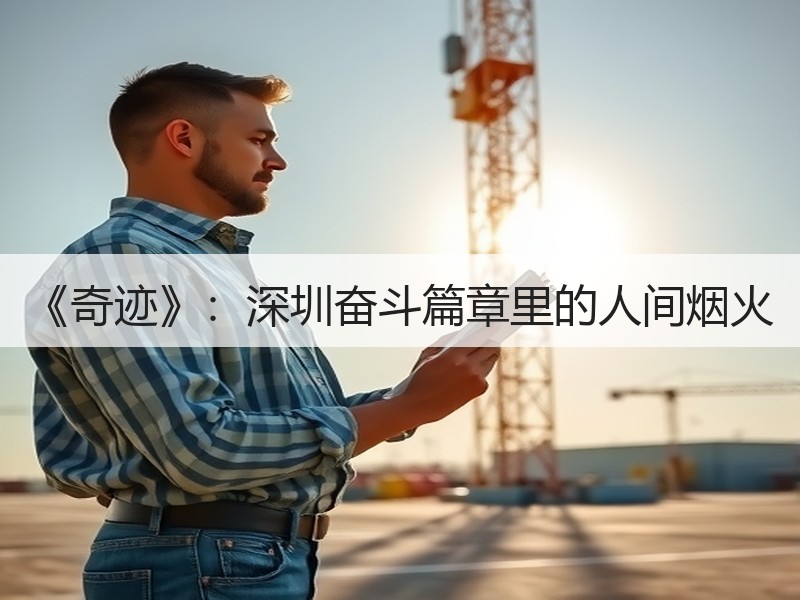《奇迹》：深圳奋斗篇章里的人间烟火