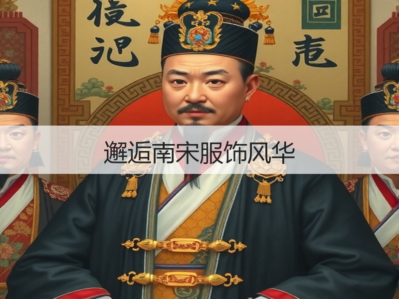 邂逅南宋服饰风华
