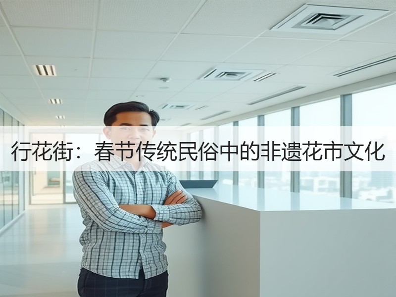 行花街：春节传统民俗中的非遗花市文化