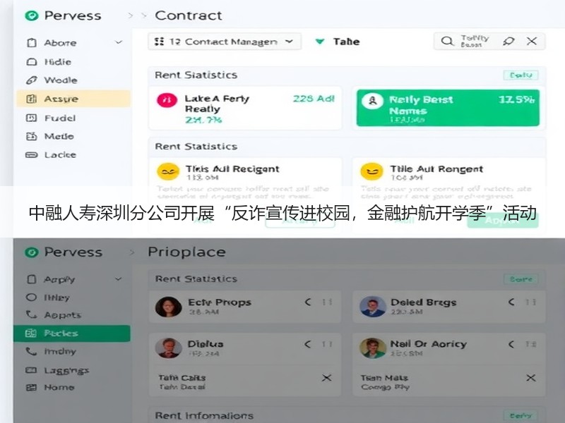 中融人寿深圳分公司开展“反诈宣传进校园，金融护航开学季”活动