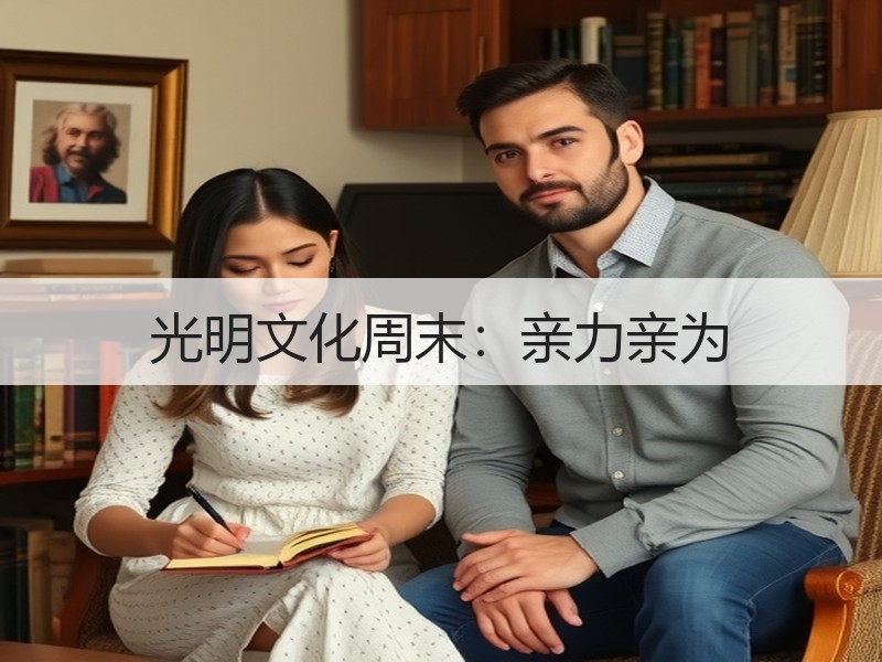 光明文化周末：亲力亲为