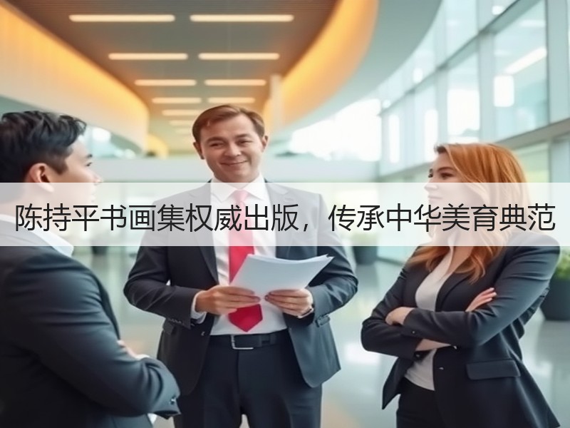 陈持平书画集权威出版，传承中华美育典范