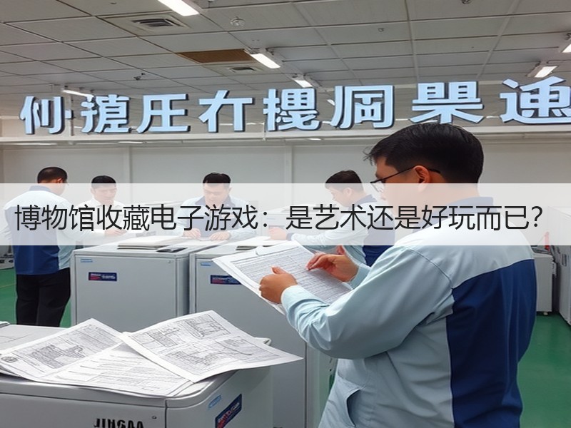 博物馆收藏电子游戏：是艺术还是好玩而已？