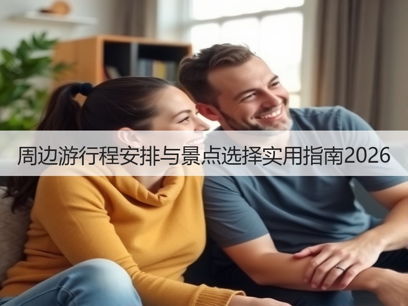 周边游行程安排与景点选择实用指南2026