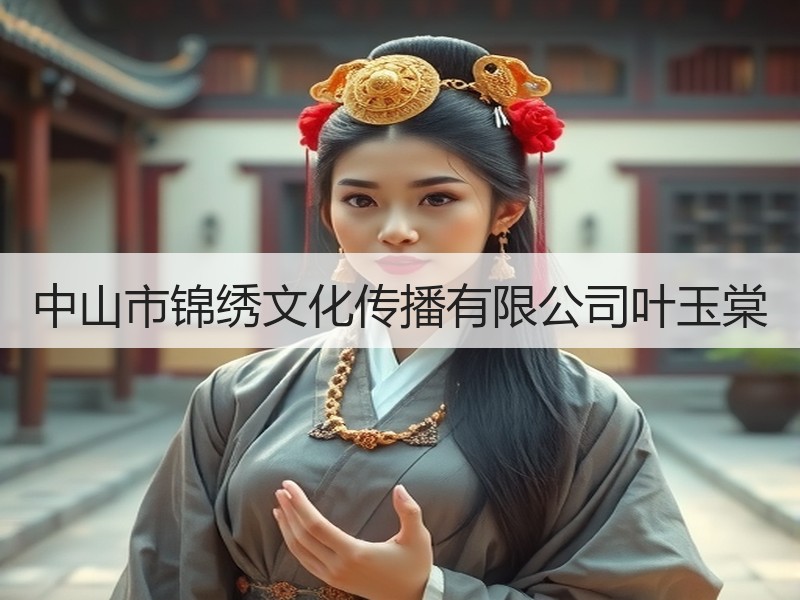 中山市锦绣文化传播有限公司叶玉棠