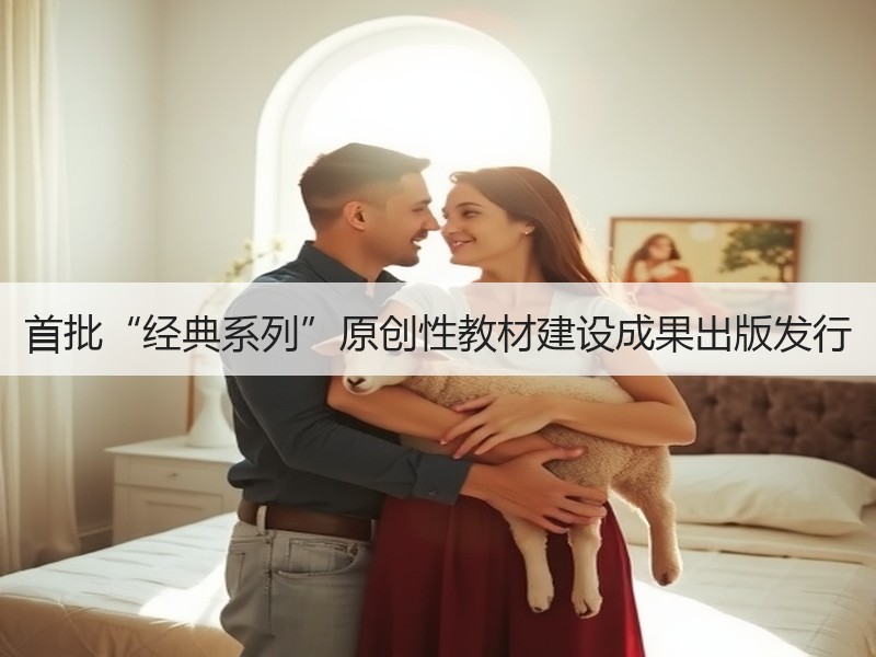 首批“经典系列”原创性教材建设成果出版发行