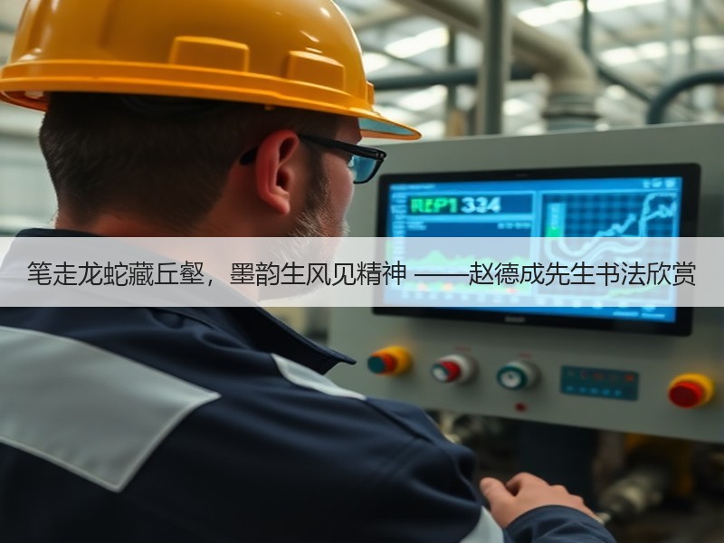 笔走龙蛇藏丘壑，墨韵生风见精神 ——赵德成先生书法欣赏