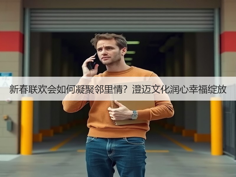 新春联欢会如何凝聚邻里情？澄迈文化润心幸福绽放