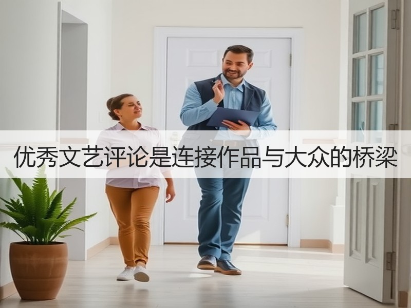 优秀文艺评论是连接作品与大众的桥梁