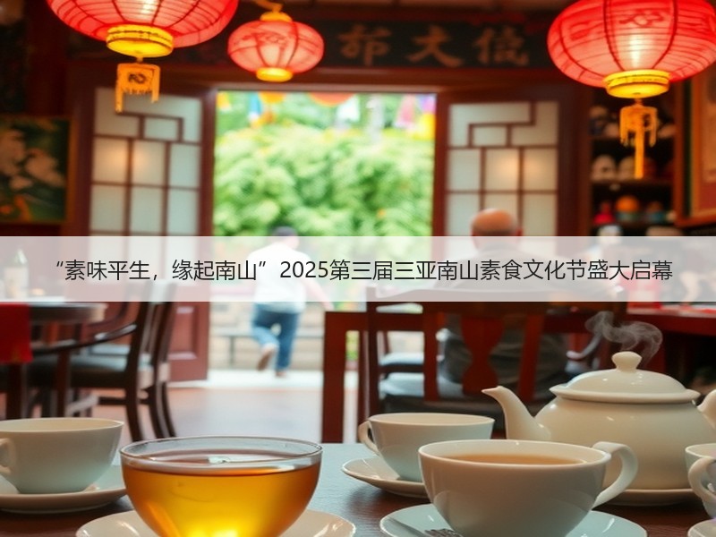 “素味平生，缘起南山”2025第三届三亚南山素食文化节盛大启幕