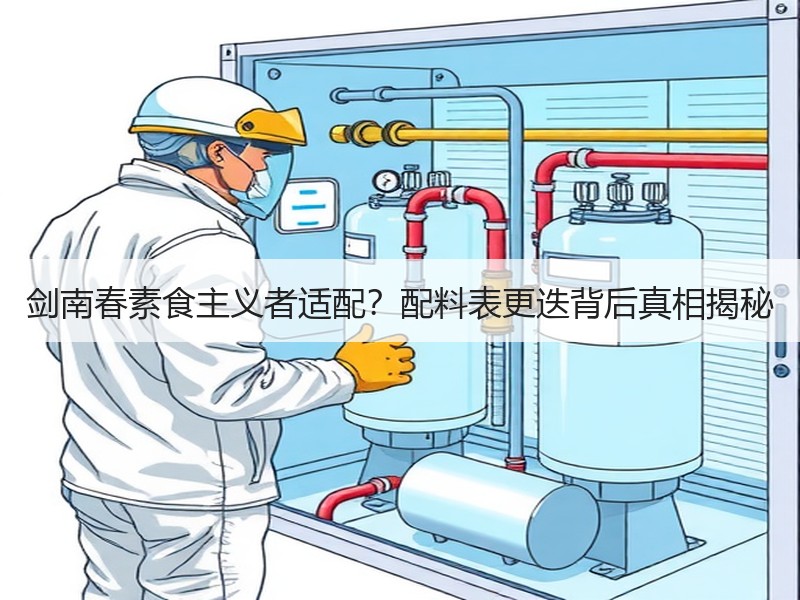 剑南春素食主义者适配？配料表更迭背后真相揭秘