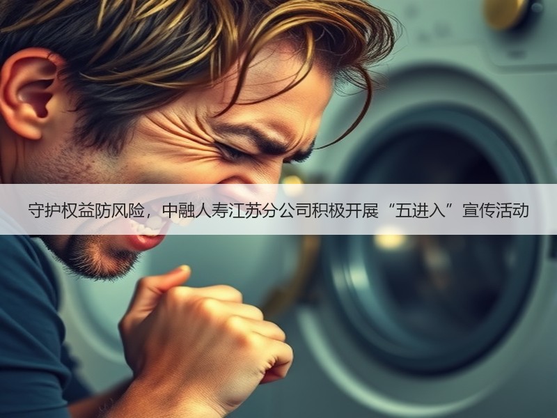 守护权益防风险，中融人寿江苏分公司积极开展“五进入”宣传活动