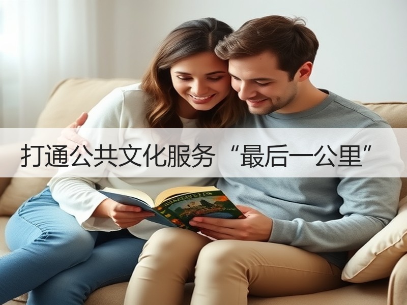打通公共文化服务“最后一公里”