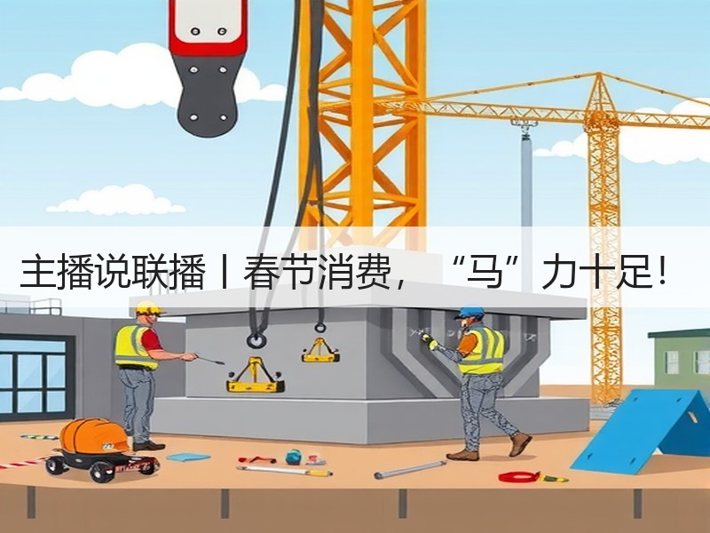 主播说联播丨春节消费，“马”力十足！