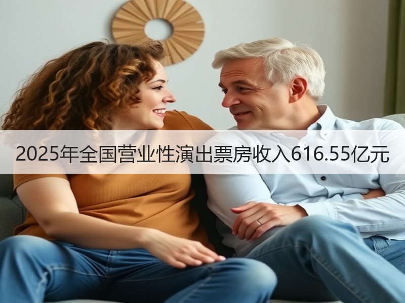 2025年全国营业性演出票房收入616.55亿元