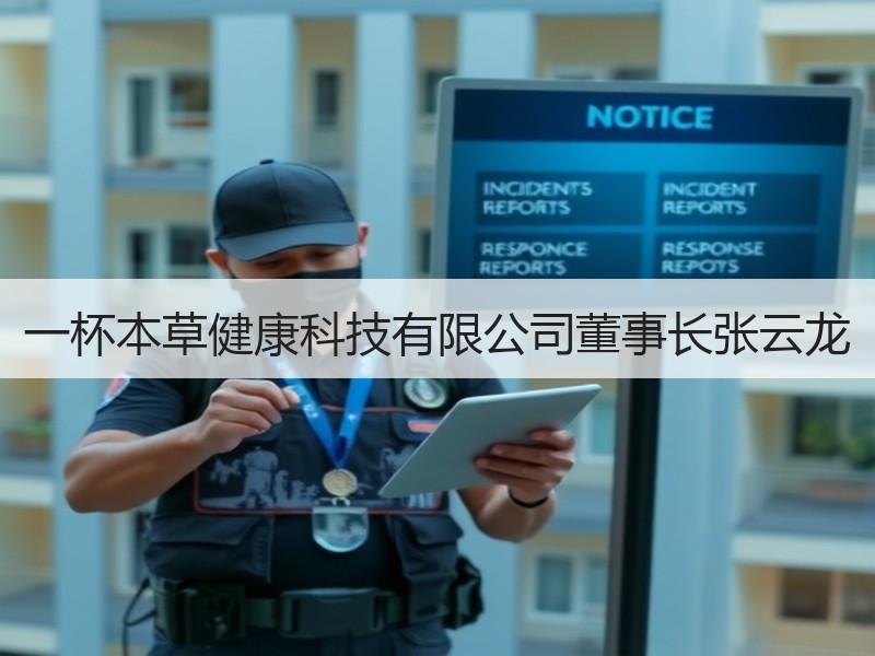 一杯本草健康科技有限公司董事长张云龙
