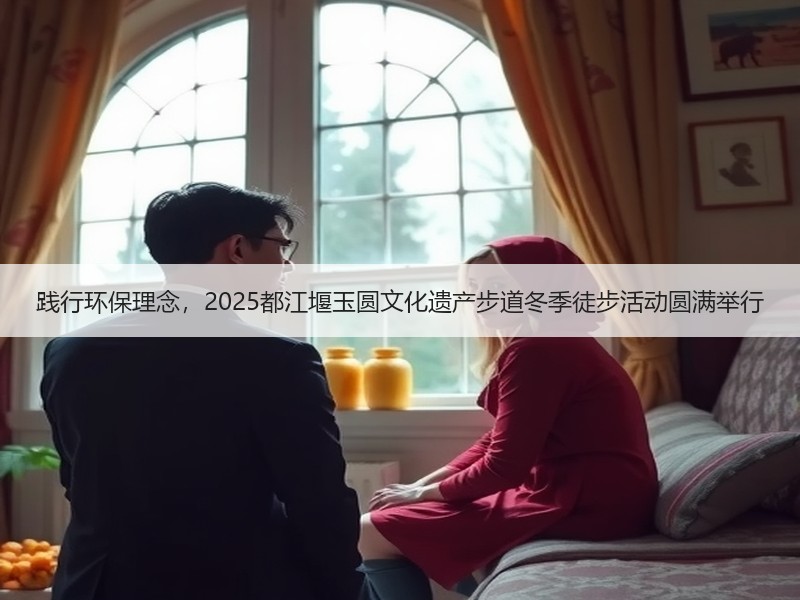 践行环保理念，2025都江堰玉圆文化遗产步道冬季徒步活动圆满举行