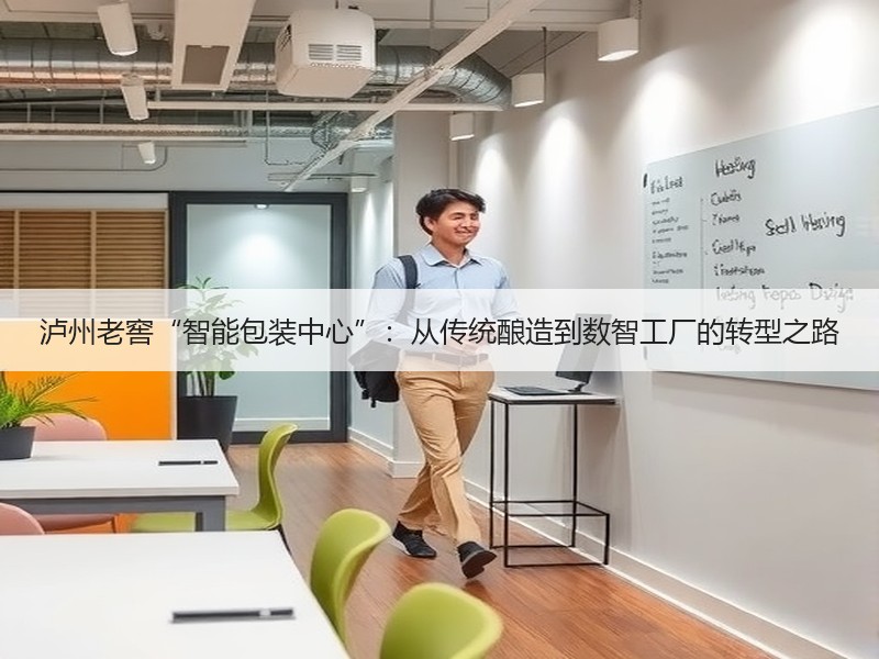 泸州老窖“智能包装中心”：从传统酿造到数智工厂的转型之路