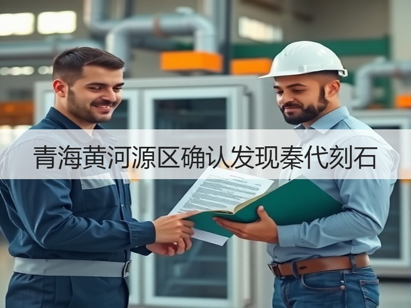 青海黄河源区确认发现秦代刻石
