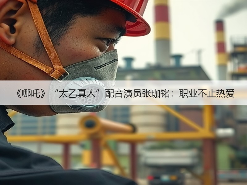《哪吒》“太乙真人”配音演员张珈铭：职业不止热爱