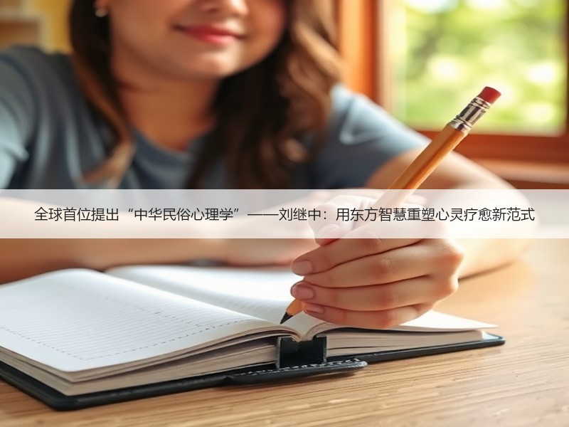 全球首位提出“中华民俗心理学”——刘继中：用东方智慧重塑心灵疗愈新范式