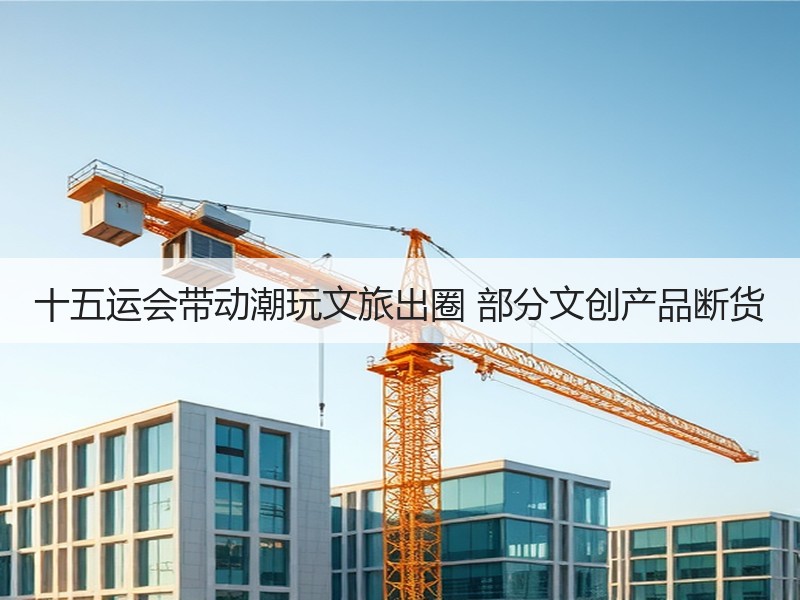 十五运会带动潮玩文旅出圈 部分文创产品断货