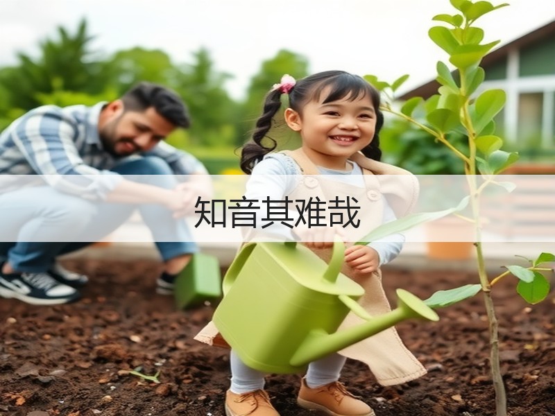 知音其难哉