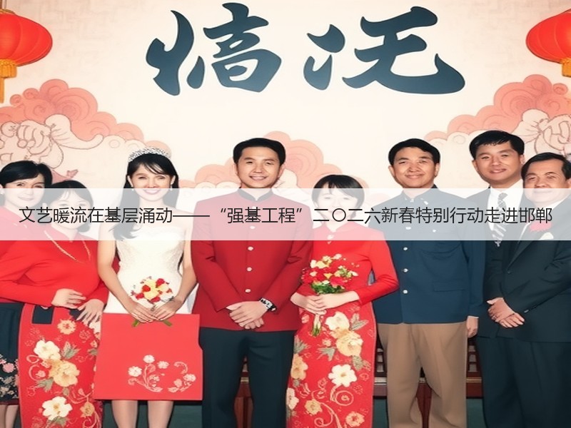 文艺暖流在基层涌动——“强基工程”二〇二六新春特别行动走进邯郸