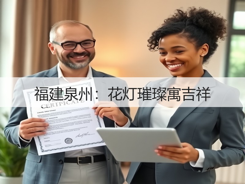 福建泉州：花灯璀璨寓吉祥