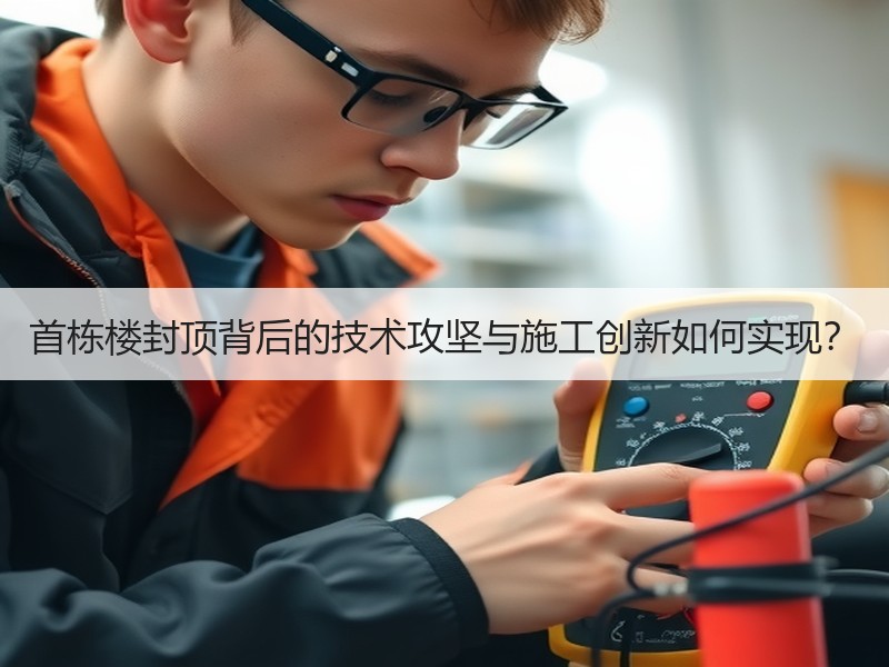 首栋楼封顶背后的技术攻坚与施工创新如何实现？