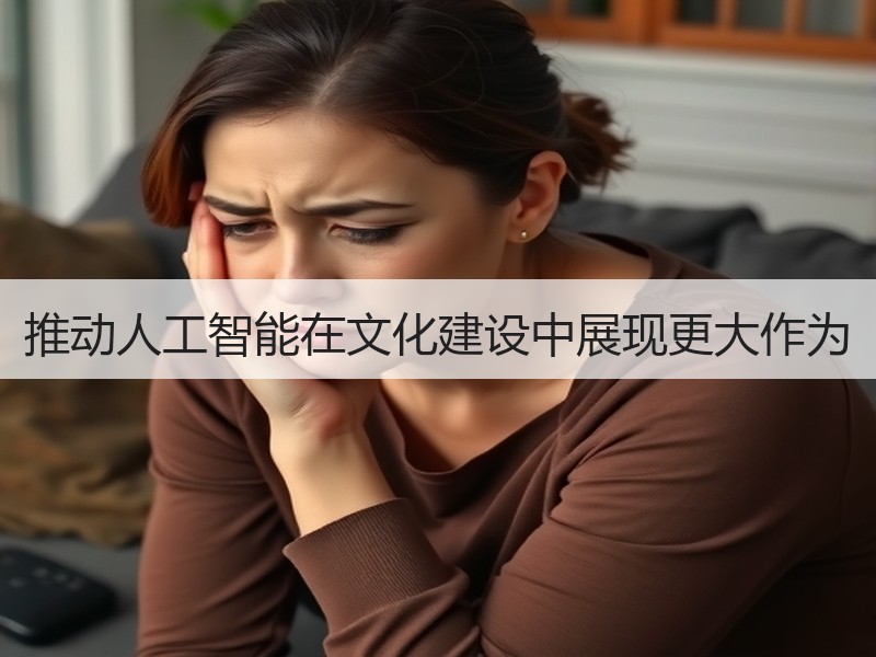 推动人工智能在文化建设中展现更大作为