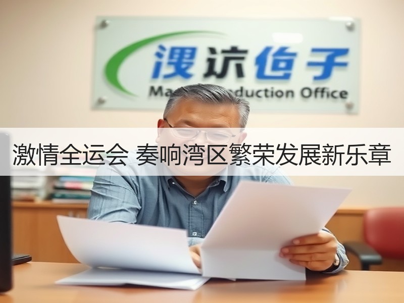 激情全运会 奏响湾区繁荣发展新乐章