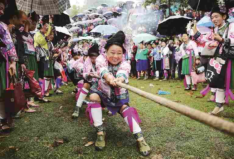 融水坡会祈丰年