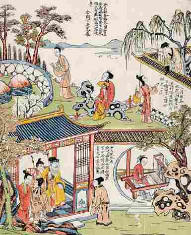 姑苏版画里的春天 姑苏版画里的春天