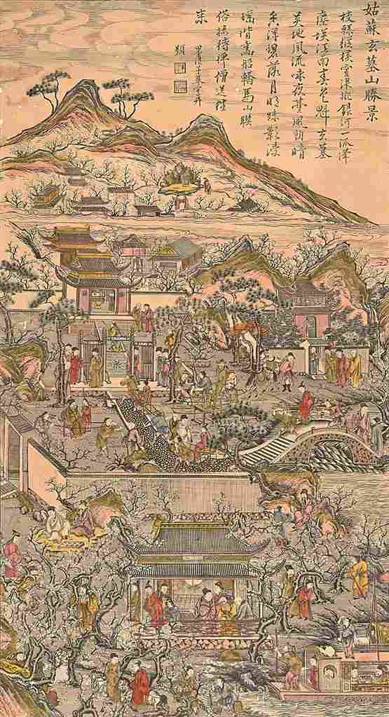 姑苏版画里的春天 姑苏版画里的春天